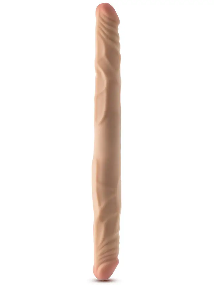Posable Double Dong Beige 35,5 cm - Dual dildo 2