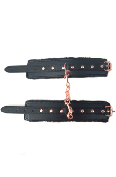 Premium Fur Lined Wrist Restraints - Handschellen 1