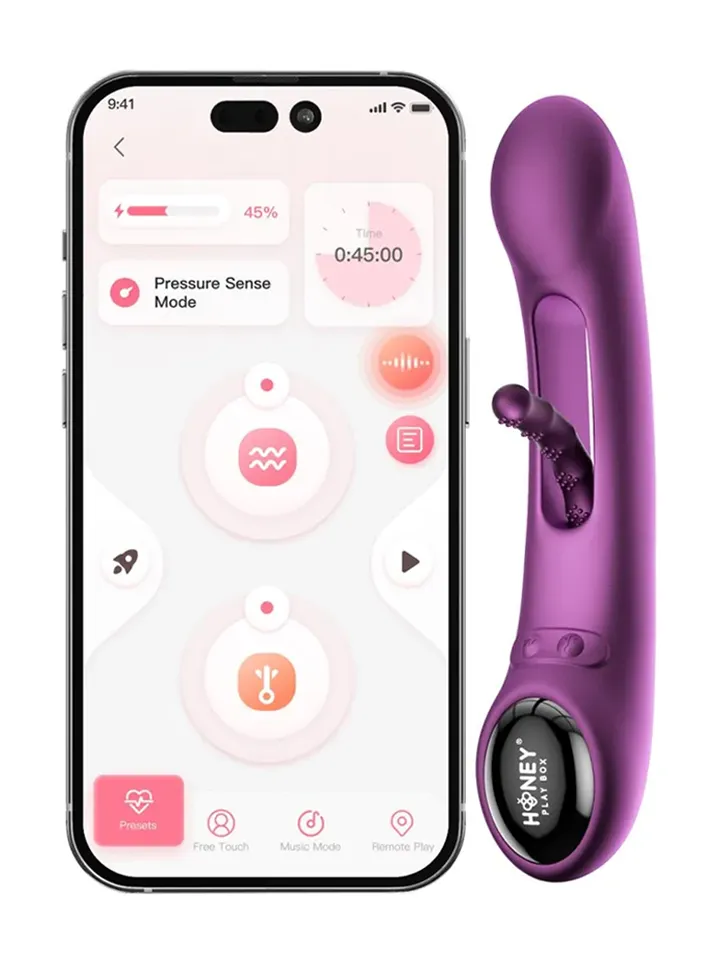 Pressure Sensing App-Controlled G-spot Vibrator - App controlled vibrator 1 [full]