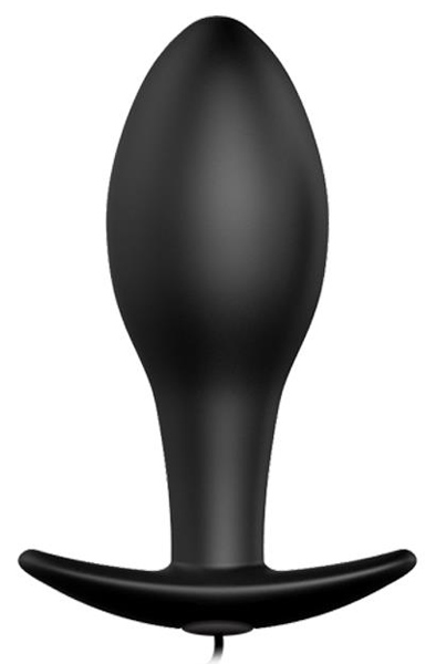 Pretty Love Anal Plug Black Anchor with Remote Control - Vibrierender Analplug 1