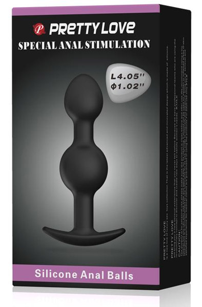 Pretty Love Butt Plug Balls Shaking Heavy - Analplug 4
