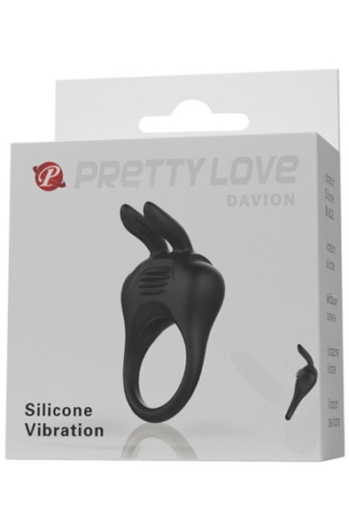 Pretty Love Davion Rabbit Vibrator Ring - Vibrierender Penisring 3