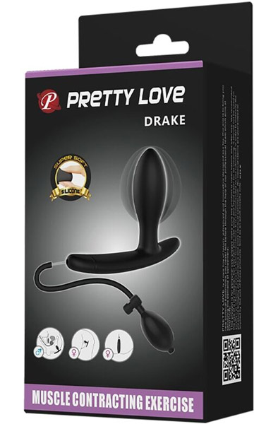 Pretty Love Drake Inflatable Anal Plug - Aufblasbarer Analplug 3