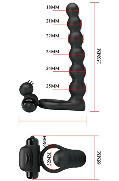 Pretty Love Hercules Penis Sheath III - Doppel-Penetrator 2