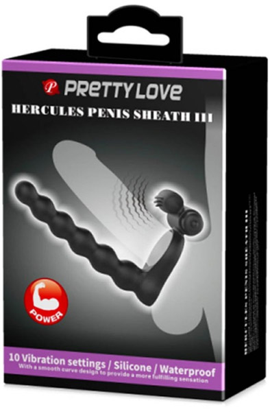 Pretty Love Hercules Penis Sheath III - Doppel-Penetrator 3