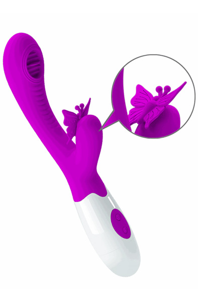 Pretty Love Moth Licking & Vibrating - Rabbit-Vibrator 4