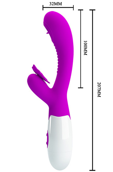 Pretty Love Moth Licking & Vibrating - Rabbit-Vibrator 6