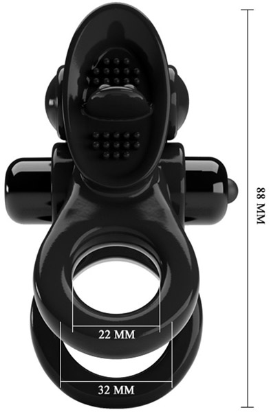 Pretty Love Passionate Ring Vibrating Cockring - Vibrierender Penisring 2