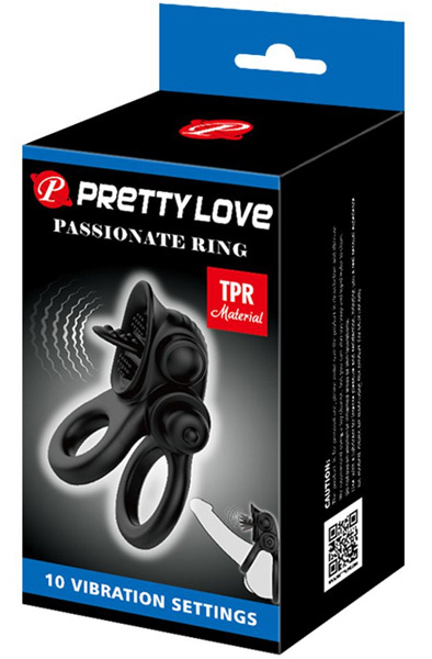 Pretty Love Passionate Ring Vibrating Cockring - Vibrierender Penisring 4