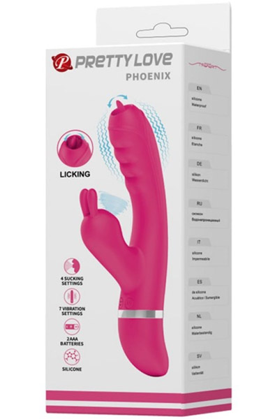 Pretty Love Phoenix Licking Rabbit - 2