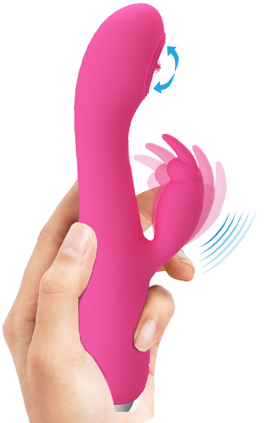Pretty Love Rachel Pink 3 Licking 12 Vibration - Rabbit-Vibrator 2