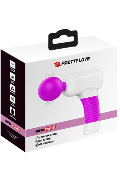 Pretty Love Super Power Gun - Zauberstab/Massagestab 4