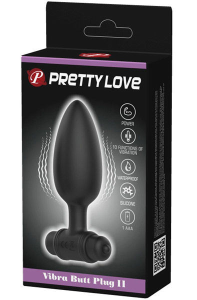 Pretty Love Vibro Plug II - Vibrierender Analplug 3