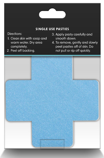 Pretty Pasties Cross II Assorted 4 Pair - Brustwarzenkappen 3