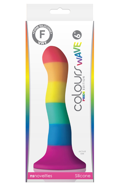 Pride Edition Wave Dildo 19 cm - Dildo 2