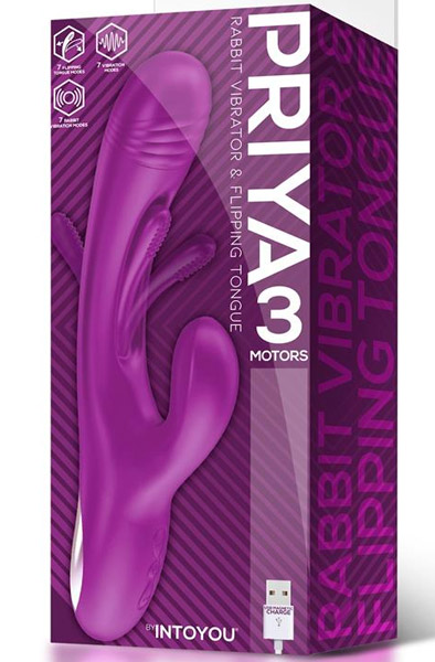 Priya Vibe With Flipping Movement Tongue - Vibrator 3