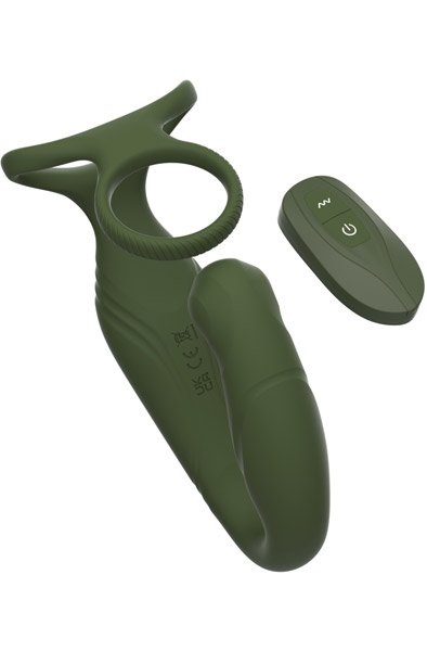 Prostate Massager With Remote Control - Prostatavibrator mit Penisring 3