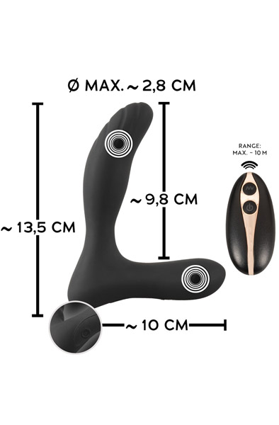 Prostate Plug With Vibration - Prostata-Vibrator 2