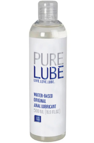 Pure Lube Water-Based Anal Lubricant 500 ml - Anal-Gleitmittel 1