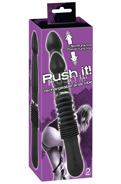Push it! Anal Vibrator With Thrust Function - Anal-Vibrator 8