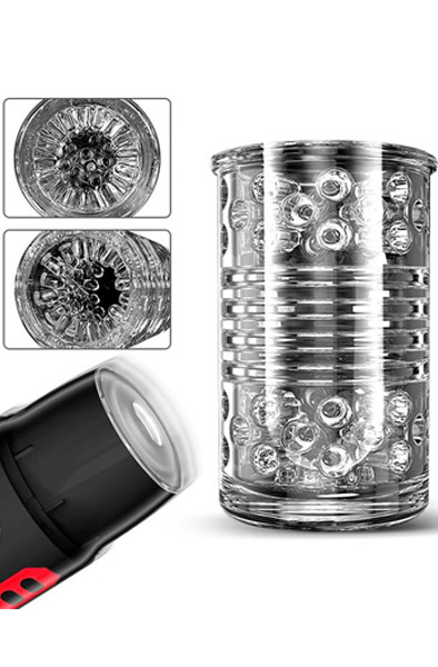 Pyro Advanced Thrusting, Rotating & Moaning Masturbator - Automatischer Masturbator 3