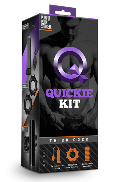 Quickie Kit Thick Cock Black - Penispumpe 2