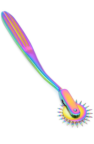 Rainbow Pinwheel Single - Wartenberg Rad 2