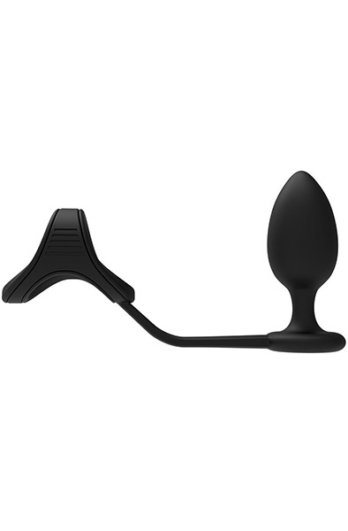 Ramrod Cockstrap With Anal Plug - Analplug mit Penisring 2