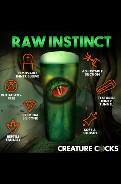 Raptor Reptile Masturbator - Stroker 3