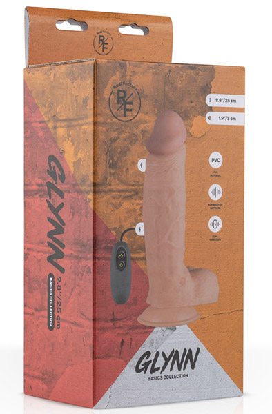 Real Fantasy Glynn Realistic Vibrator 24cm - Vibrierender Dildo 2