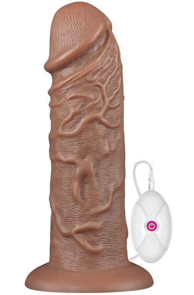 Realistic Chubby Vibrating Dildo 26,5cm - Vibrierender Dildo 1