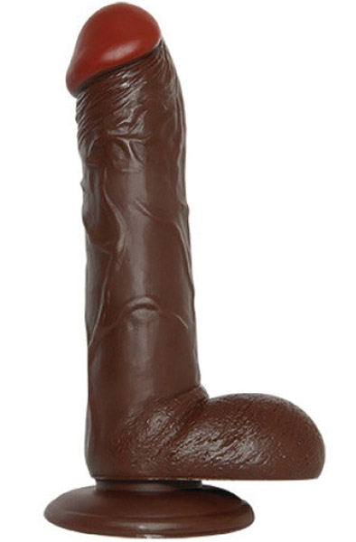 Realistic Dildo Emotion Large Brown 28,5 cm - XL Dildo 1