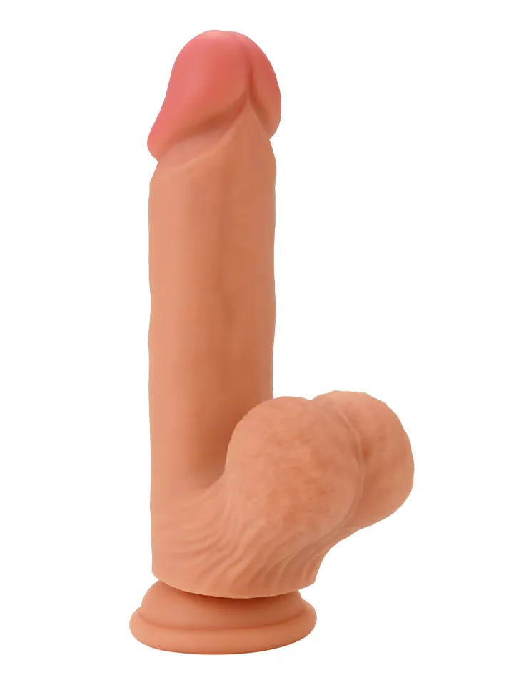 Realistic Dildo Liquid Silicone 21 cm - Lifelike dildo 4