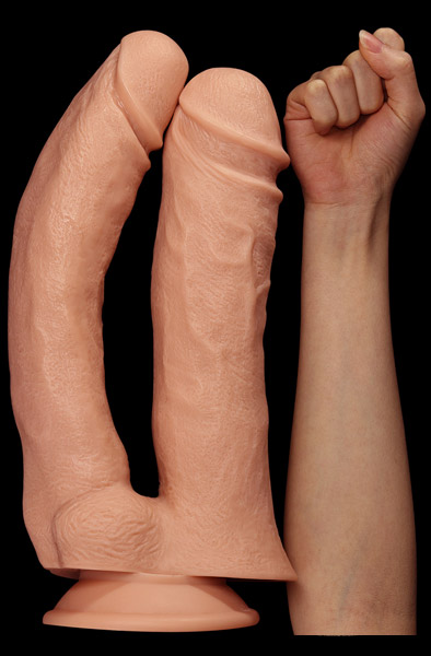 Realistic Mega Double Dildo 30,5 cm - Doppel-Dildo 2