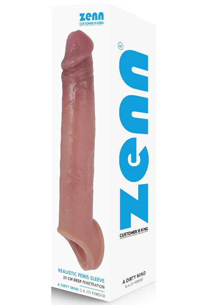 Realistische Penis-Hülle 25 cm - Penisverlängerung/Penishülle 5