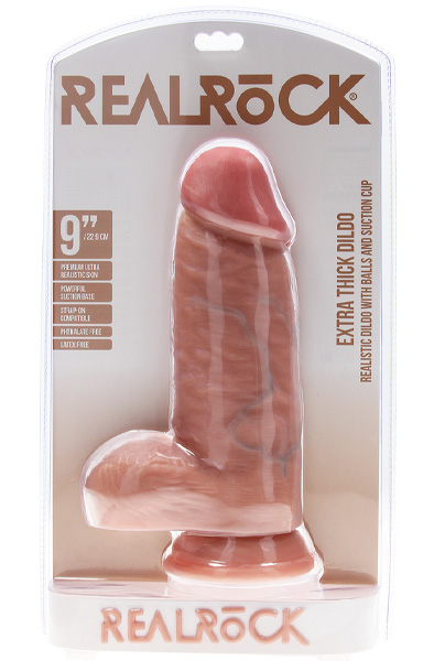 Realrock Extra Thick Dildo 23 cm - Realistischer Dildo 6