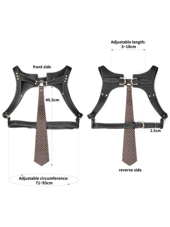 Rebellion Reign Full Body Harness - Bondage sele 2
