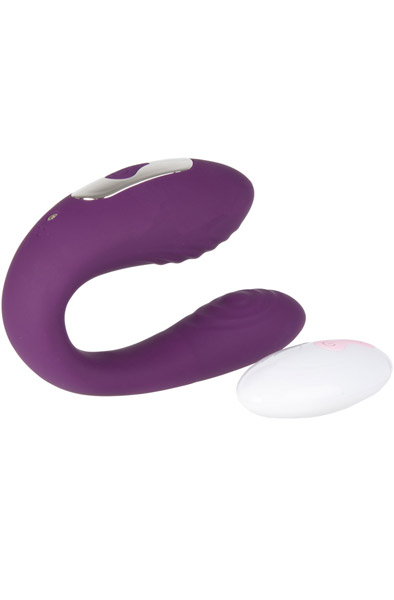 Rechargeable Couples Vibrator With Remote - Intercourse vibrators 1