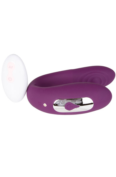Rechargeable Couples Vibrator With Remote - Intercourse vibrators 2