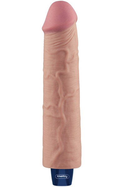 Rechargeable Vibrating Dildo 23,7 cm - Vibrating dildo 1