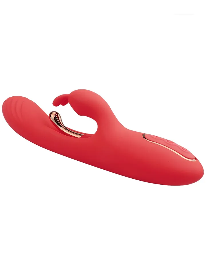 Red & Gold Flapping Rabbit Red - Rabbit vibrator 3