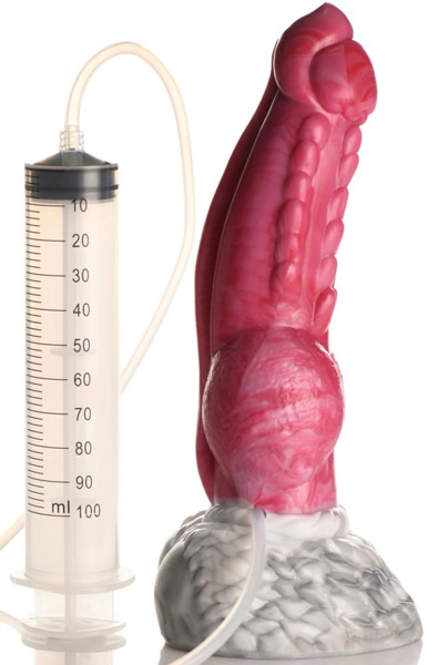 Resurrector Phoenix Squirting Silicone Dildo 23 cm - Dragon dildo 1
