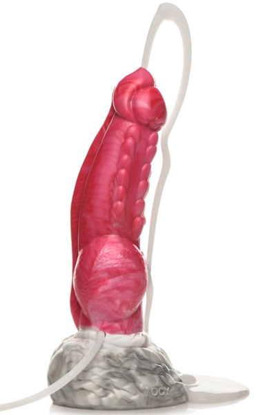 Resurrector Phoenix Squirting Silicone Dildo 23 cm - Dragon dildo 2