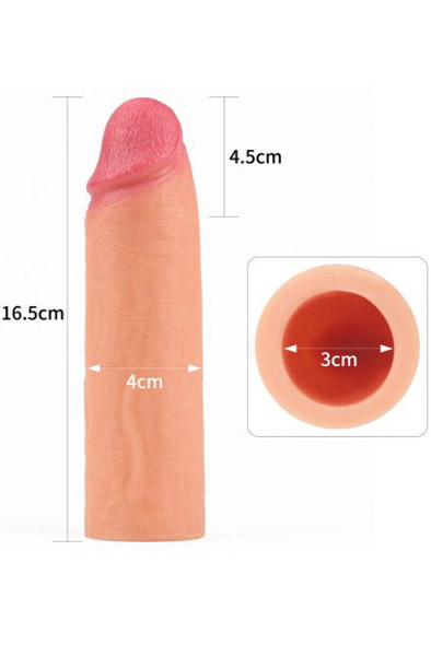 Revolutionary Silicone Nature Extender - Penisverlängerung/Penishülle 2