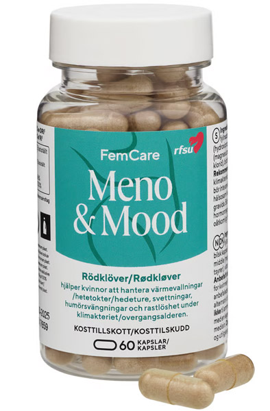 RFSU FemCare Meno & Mood 60 kapslar - Kosttillskott 1