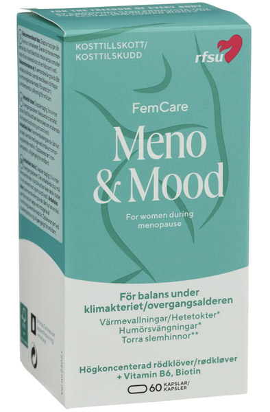 RFSU FemCare Meno & Mood 60 kapslar - Kosttillskott 2