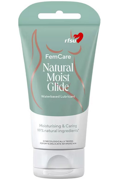 RFSU FemCare Natural Moist Glide 75 ml - Wasserbasiertes Gleitmittel 1