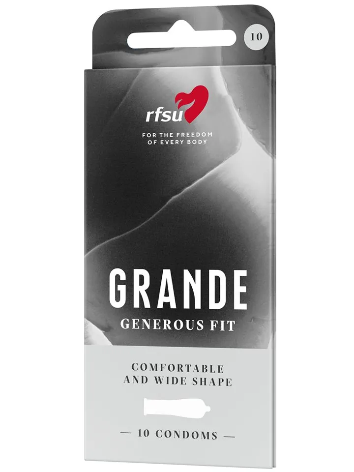 RFSU Grande Kondomer 10-pack - Large condoms 1