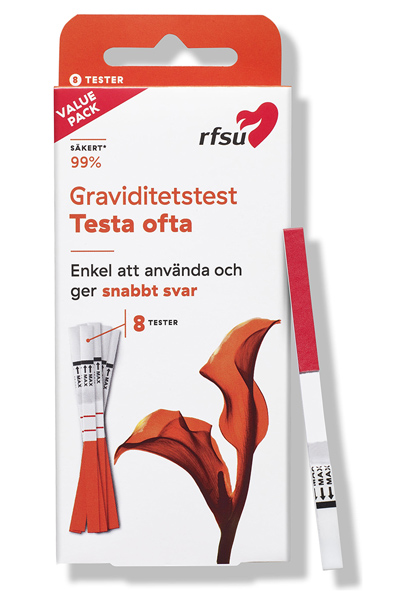 RFSU Graviditetstest 8st - Schwangerschaftstest 8er-Pack 2