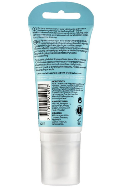 RFSU Klick Caring Glide 50ml - Gleitmittel auf Wasser-/Silikonbasis 2